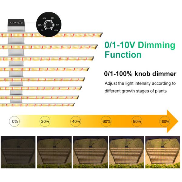 Full Spectrum SMD2835 LED Grow Light Module 720W Plant Grow Light Bar