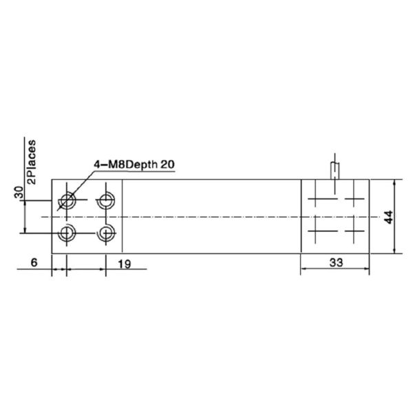 Force Measurement Load Cell Sensor 50kg-500kg High Precision Load Cell