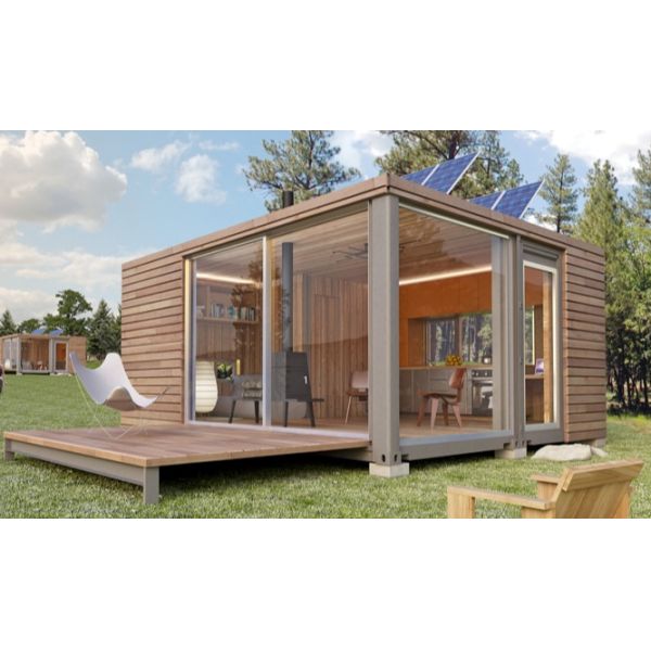 Light Steel Frame Premade Shipping Container House Environmental Friendly