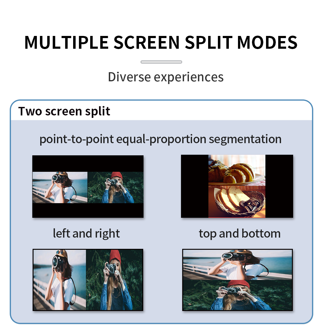4K60 Video Wall Controller with 4 HDMI Inputs and Seamless Switching for Multi-Screen Display