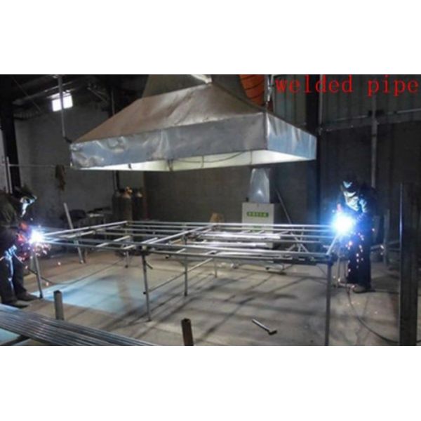 Galvanized 6ft*12ft Chain Link Temporary Fencing Removable Temp Chain Link Fence
