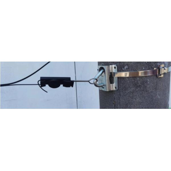 FTTH Combination Flat Cable Drop Clamp ZCSPC-11 - Advanced Clamping Device for FTTH Networks