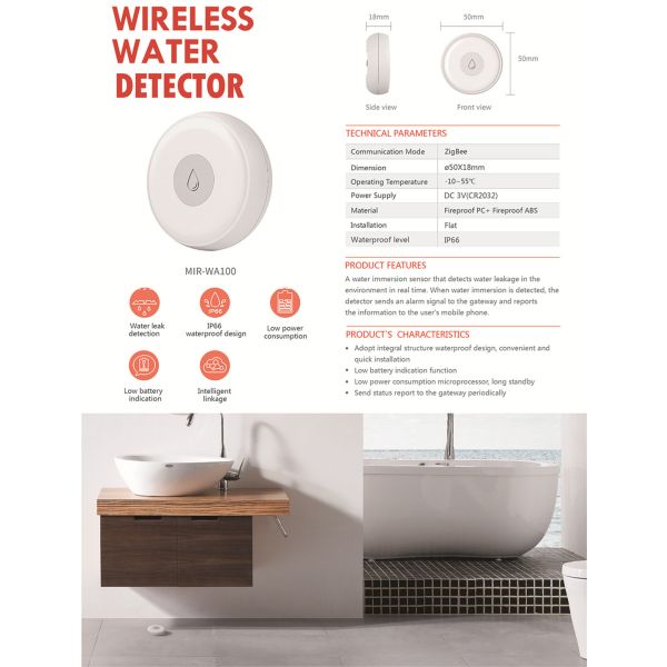 Water Immersion Sensor(MIR-WA100-TY)