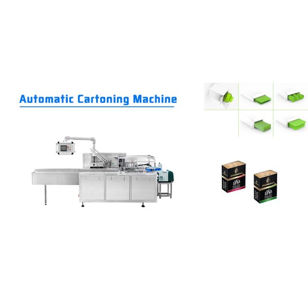 Aromatherapy Toothpaste Box Packing Machine Cartoning 80boxes/Min