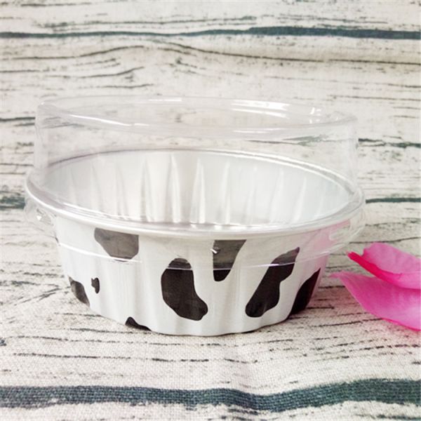 230ml round aluminum foil sealed box