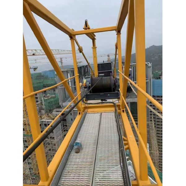 Year of 20 Original Used Tower Crane Max Load 6t Max Jib Length 65m with Good Price