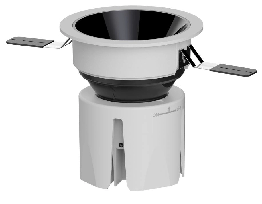 High End LED Ceiling Down Light Multiple Beam Angle 7W/10W 75mm Anti - Glare IP43 LED Ceiling Concealed COB Spot Lamp