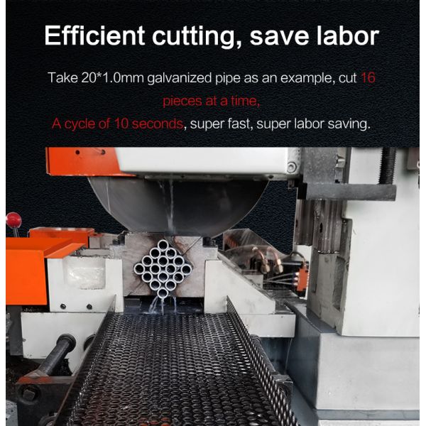 Cader 350CNCServo Automatic Feeding Small square Pipe Cutting Machine 90 Degree Pipe Cutting Machine Price Factory Direct Sales