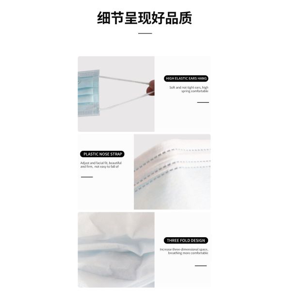 Anti Virus BFE 95 Disposable 3 Layer Individual Mask