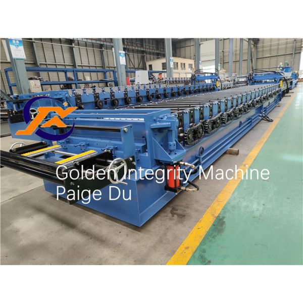 380v Corrugated Sheet Roll Forming Machine 18m/Min Corrugated Iron Sheet Making Machine