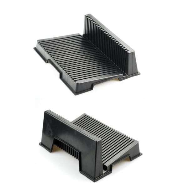 ESD Anti Static L Type PCB Tray Cleanroom Conductive Circulation Rack