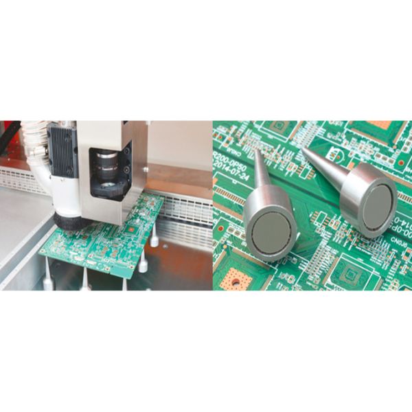 Higher Efficiency Dual Platform Milling Type PCBA Router Machine With Drawer Feeding