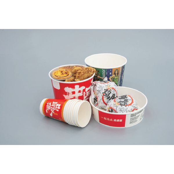 Bowl product sample demonstrating quality lamination