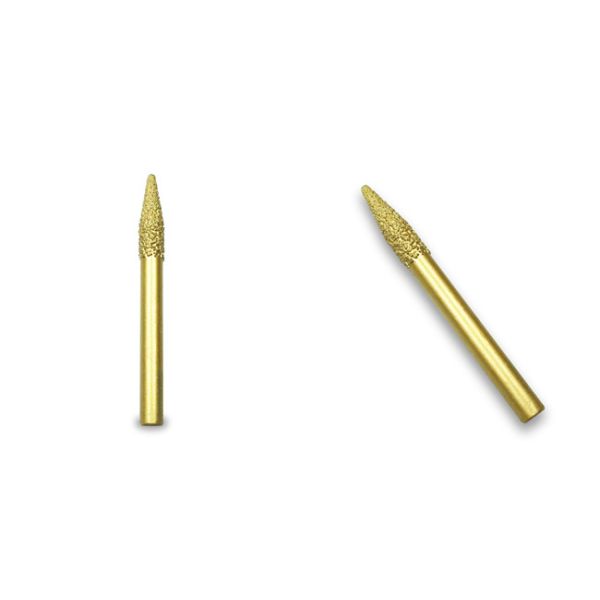 Deyi 4mm Tip CNC Stone Diamond Engraving Bits Length 60mm