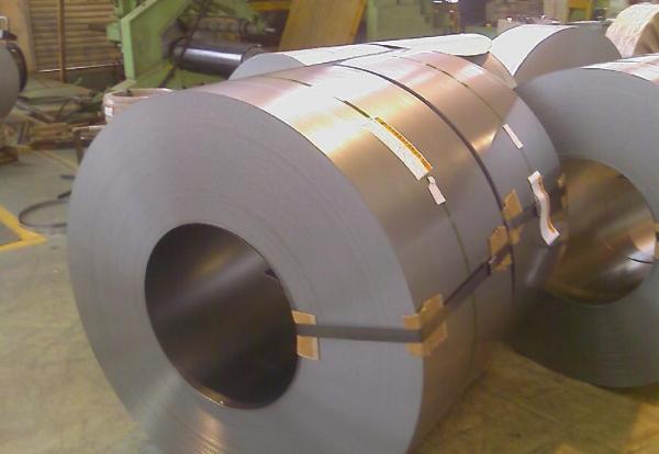 Buy Annealing Cold Rolled Steel Coils Carbon Black Fixed With Steel Strip at wholesale prices