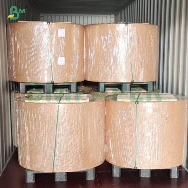 48gsm Thermal Paper For ATM POS Printer Jumbo Rolls 1000mm Width