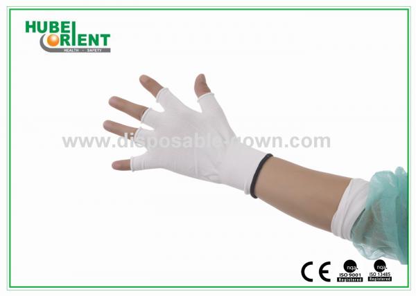 Buy 100% Soft Nylon Disposable Half Gloves For Women Anti Vibration at wholesale prices