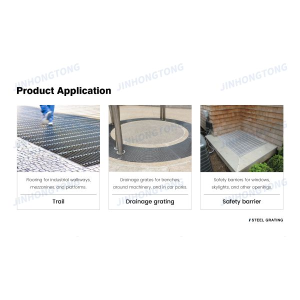 Export Standard Galvanized Steel Grating With Customized Size 30x3 Galvanized Steel Bar Grating