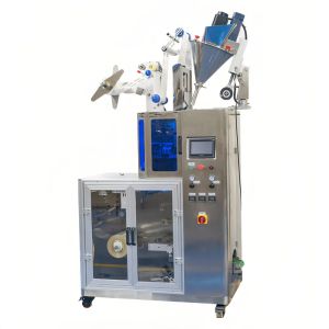 Automatic Triangle Tea Bag Packing Machine High Efficiency Tea Packaging