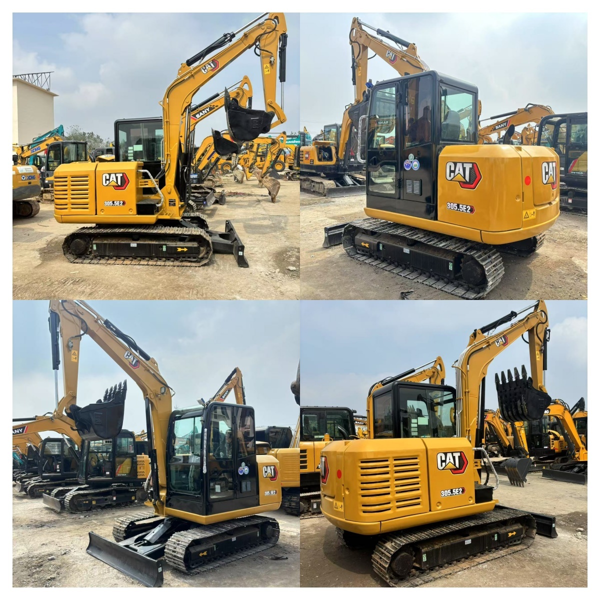 305.5E2 Crawler Excavator Durable Engine Unit For Road Maintenance Projects
