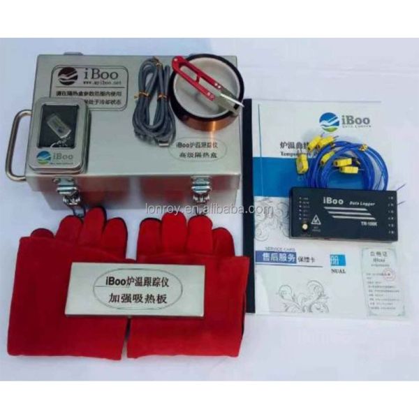 IBoo Coating Oven Temperature Tracker Paint Coating Oven Temperature Profiler Furnace Temperature Tracking Instrument Pa