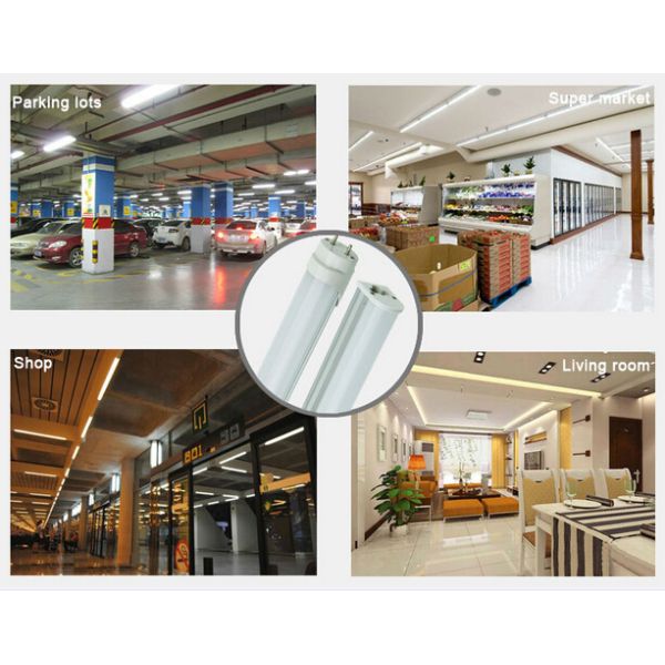 40W FA8 socket 8ft LED Tube Lighting replacement for commerical / home