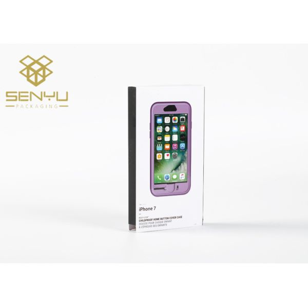 CMYK Prinitng Mobile Cover Packaging Box Information Blister Package