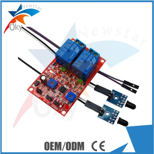Light Detection Arduino Relay Module 5V 2 Channel Photosensitive Sensor Module