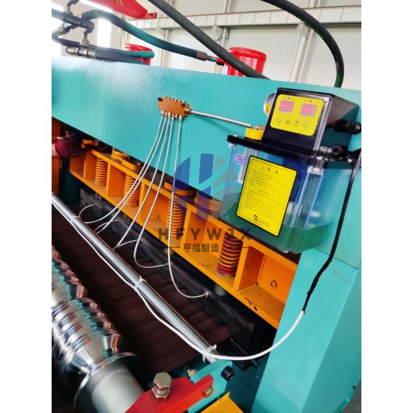 High Precision 1020 Glazed Tile Roll Forming Machine With 16 Rows 4-6M/Min Forming Speed