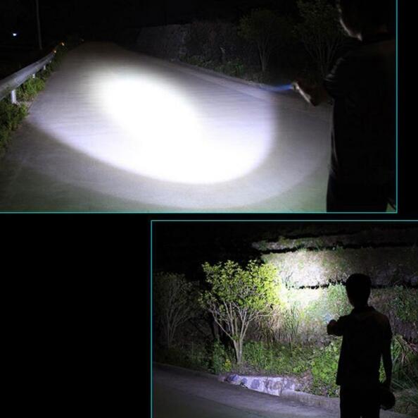 Handheld Solar Camping Lights Cable US Plug Rechargeable 100-200 M Lighting