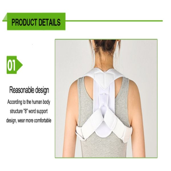Custom Adjustable Correct Posture Back Shoulder Orthopedic Corrector Clavicular Correct Band