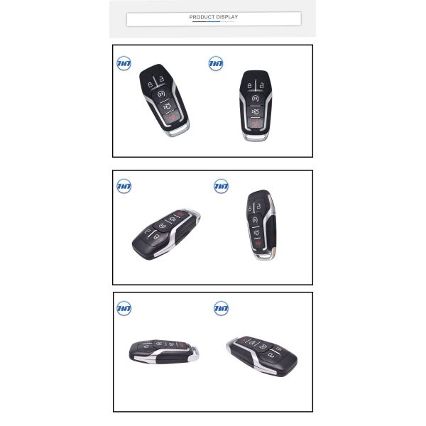 Original keyless remote auto key with 4+1 button for Mustang