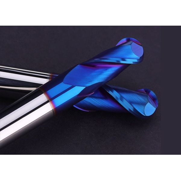 tungsten carbide HRC65 solid ball head end mill with coating