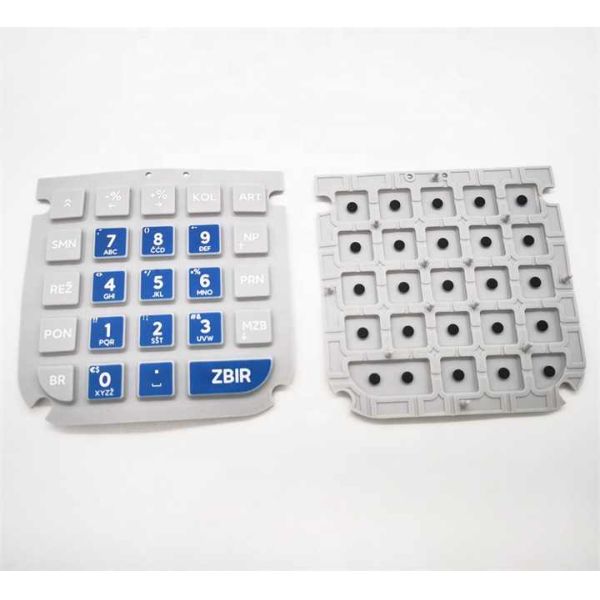 Silicone Rubber Key With Optional Backlight For Improved Functionality