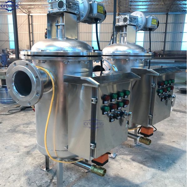 Diluted Starch Slurry Filtration Automatic Self-cleaning Internal Scraper Filter