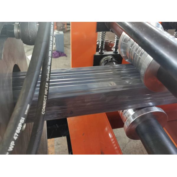 Used Automatic Steel Gutter Forming Machine For Building And Tile Roof Downspouts
