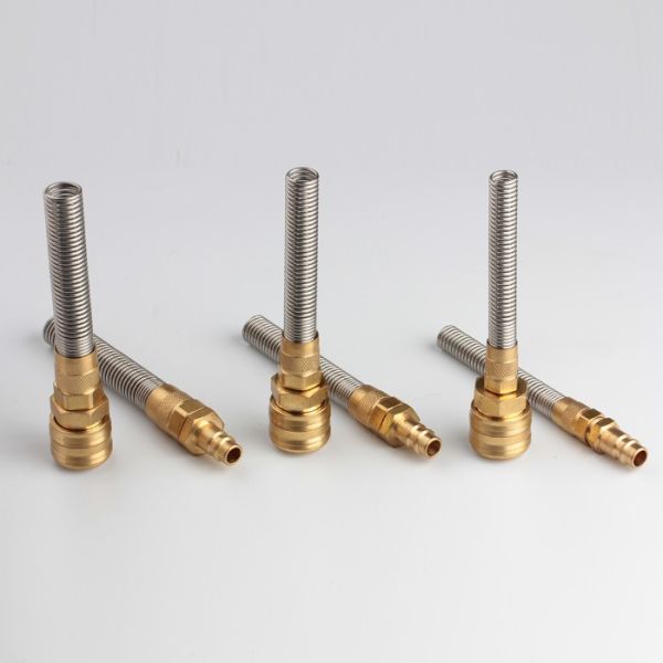 Germany Type 100psi Quick Connect Coupling With Spring Sleeve