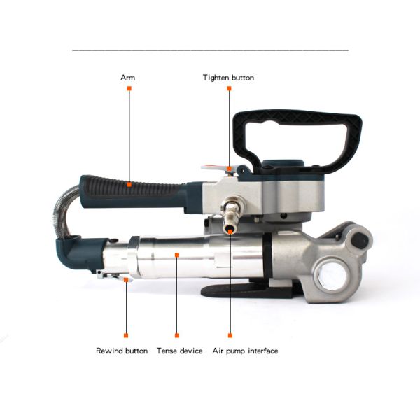 3.65kg Semi Automatic Strapping Machine for Paper Packaging Material Manufactured