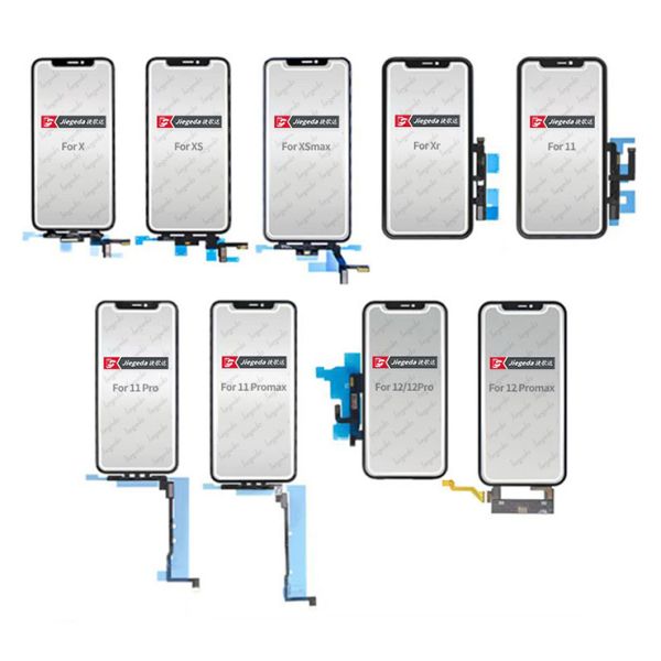 Waterproof Mobile Phone LCD Display Front Glass Aftermarket Iphone Screen