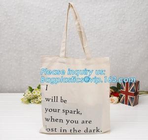 Quality Promotional Ecological Handled Style Canvas Cotton Tote Bags For School Books,Eco white cotton canvas cotton rope handle for sale