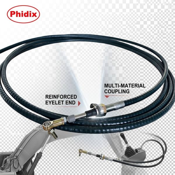 Custom Engineered Assembly Mechanical Control Pull Offering Minimum Bending