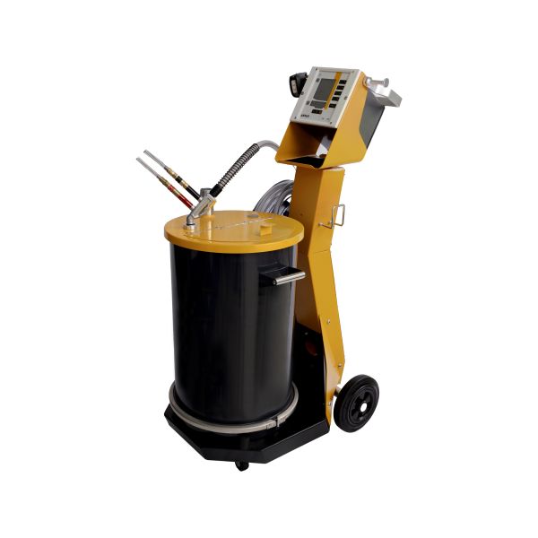 Astar MT800 Manual Electrostatic Powder Coating Machine with LCD Digital Display 0–100kV Stepless Regulation and 60L Stainless Steel Hopper