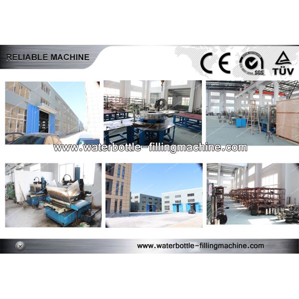 Juice / Draught Glass Bottle Filling Machine Automatic 1500ml Soft Drink Bottling Equipment