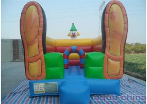 Quality Clown Inflatable Bouncer , Loving Bouncer Shoes With Mini Size for sale