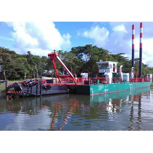 12m Dredging Depth Cutter Suction Dredger 12 Inch For Gold Mining