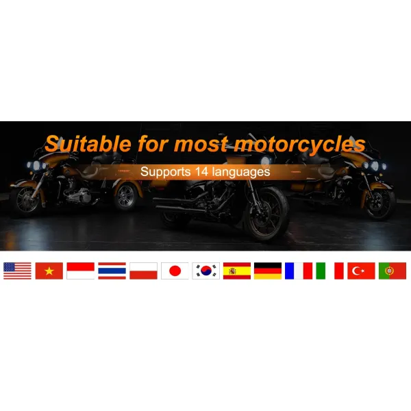 Xtruck M1 Moto Fault Diagnostic Code Reader Scan Tool Motorcycle Diagnostic Scanner for BMW Yamaha Honda Kawasaki Suzuki