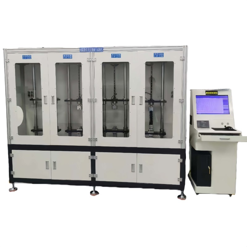 Microcomputer-Controlled Comprehensive Shock Absorber Performance Test Bench