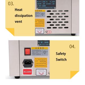Kitchens Commercial Vacuum Sealing Machine Microcomputer Program Control Table