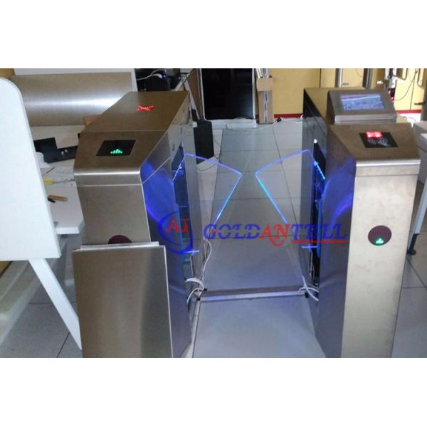Electromagnetic turnstile mechanism scanner code qr door open for university channel