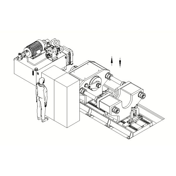 250 Ton Horizontal Wheel Press